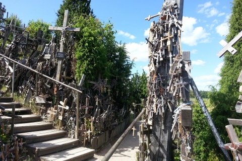 Vilnius to Riga with Hill of Crosses & Rundale Palace Stops
