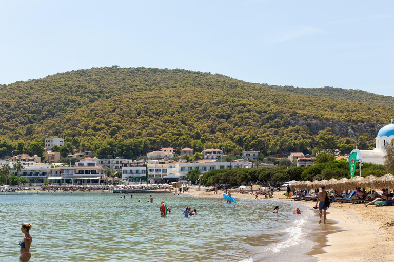 From Athens: Agistri, Moni & Aegina Day Cruise with Swimming Agistri, Moni & Aegina Day Cruise with Pickup