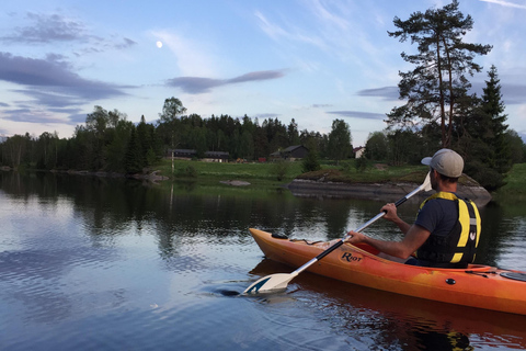 Oslo: Guided Kayak Tour on Lake Langen with Lunch
