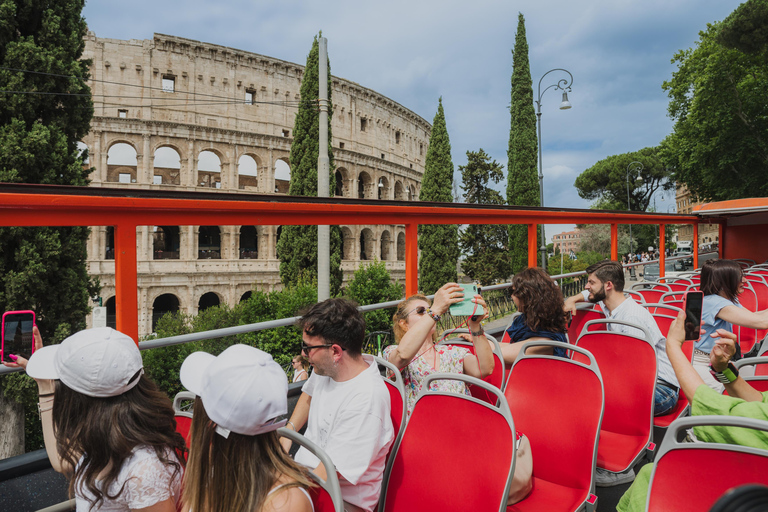 From Civitavecchia: Hop-On Hop-Off Rome Tour & Bus Transfer Rome Transfer Only by bus from Civitavecchia in Italian