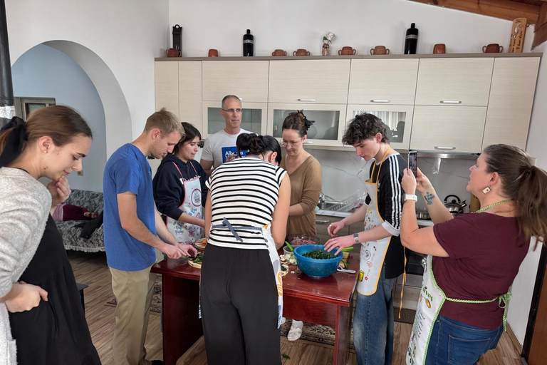 Berat: Traditional Cooking Class with Wine Tasting