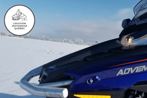 Quebec City: Guided Snowmobile Tour1.5 Hour Guided Snowmobile Rental