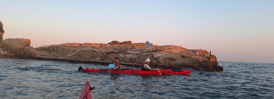 Athènes : excursion en kayak et plongée avec tuba sur la Riviera athénienne