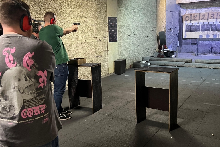 Riga Gun Experience: Roundtrip Transfer and 4 Firearms Riga Gun Adventure