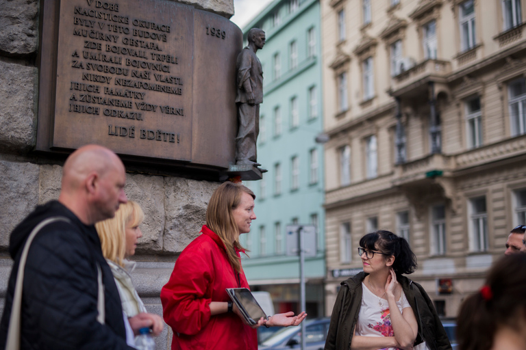 Prague: visite à pied de la seconde guerre mondiale et de l'opération AnthropoidVisite publique à pied de la seconde guerre mondiale et de l'opération Anthropoid