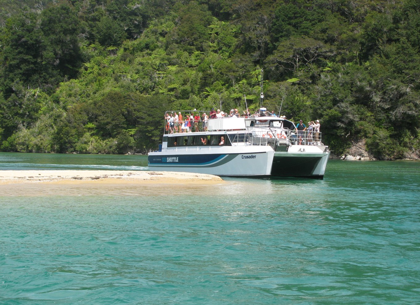 Naturskønt krydstogt i Abel Tasman Nationalpark