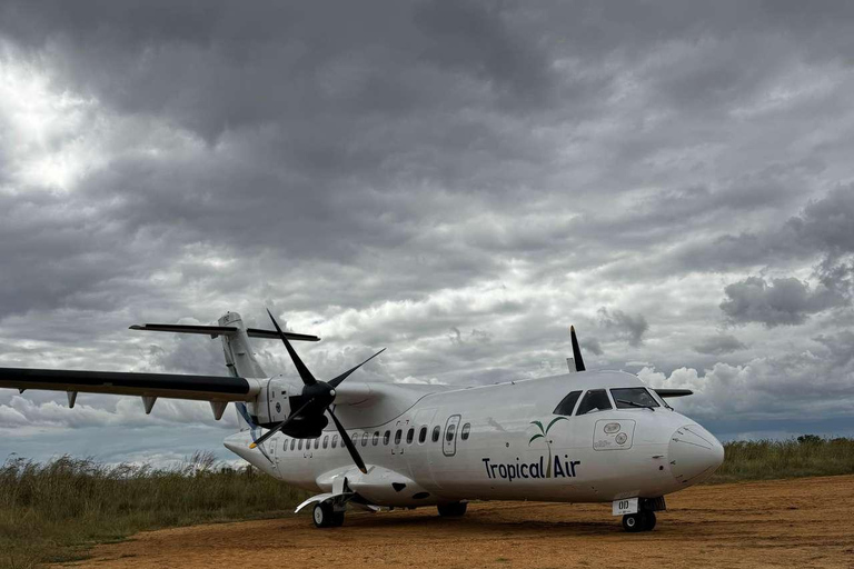 From Zanzibar: Mikumi Safari Day Trip with Flights and Lunch Mikumi Shared Safari without hotel transfer
