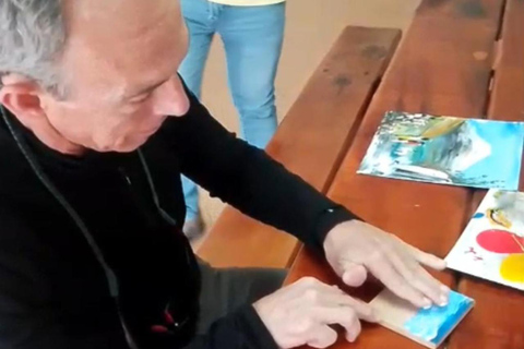 Quito Historic Center: Poncho Museum & Finger Painting Workshop & Souvenir Quito's Historic Center: Poncho Museum, Finger Painting Workshop, and Souvenir