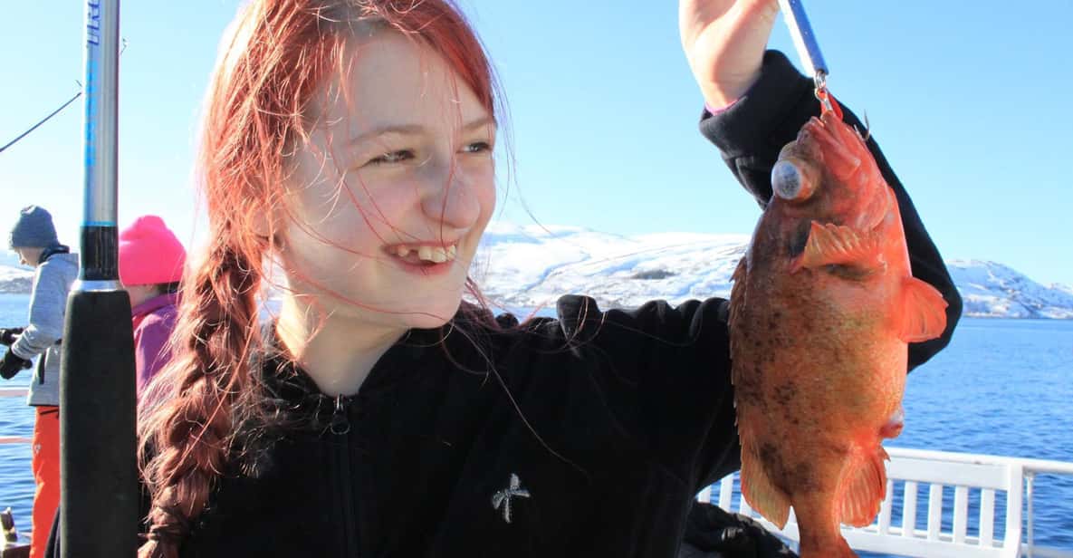 Fra Tromsø: 3-timers polarfiskeeventyr