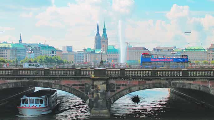 hamburg combined sightseeing tour boat cruise