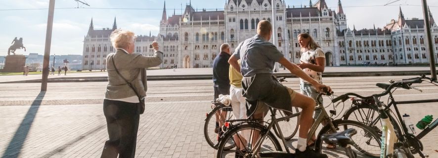 Budapest: Omvisning på sykkel