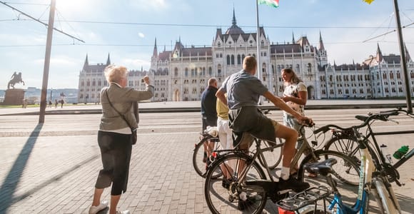 Budapest: Geführte Stadtführung Fahrradtour