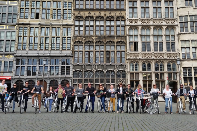 Anvers : visite des points forts de la ville à vélo de 2 hVisite en hollandais