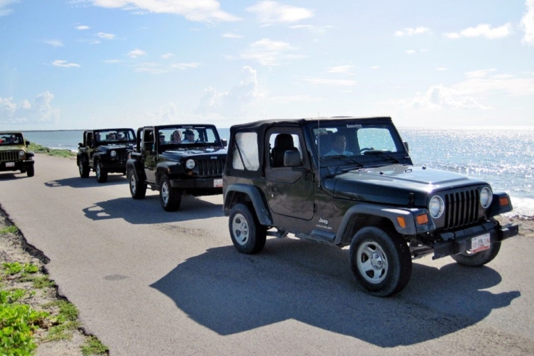 Cozumel : Aventure en Jeep avec plongée en apnée