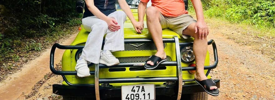 Aventure en Jeep à Phu Quoc : village de Rach Vem et bateau-panier