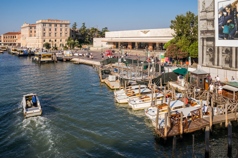 Centro de Venecia: Taxi acuático desde Santa Lucía