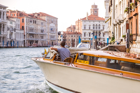 Santa Lucia Railway to Central Venice Shared Water Taxi