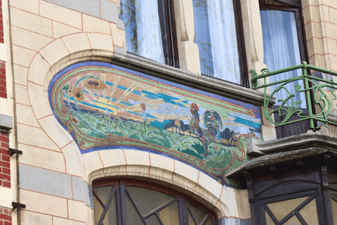 Brussels: Art Nouveau Bike Tour Tour en Français