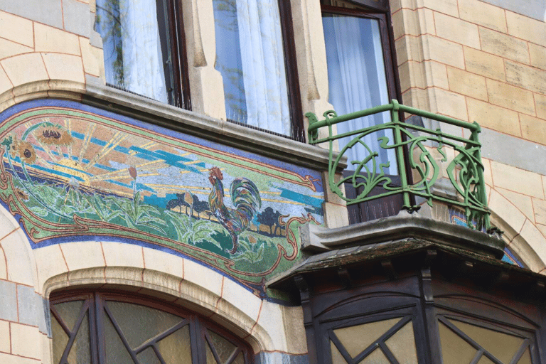 Brussels: Art Nouveau Bike Tour Tour en Français