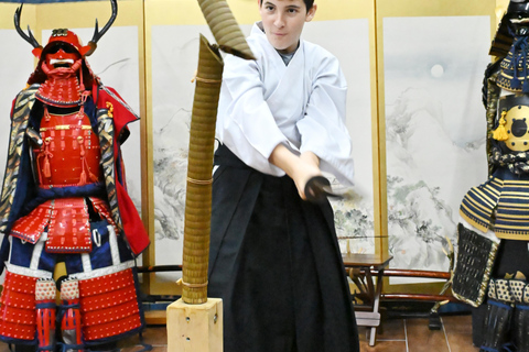 Trial slashing in Bushido with Samurai Sword real sharpnes Trial Cutting+Video shooting