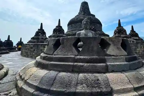 Yogyakarta: Subida de Borobudur, vulcão Merapi e Prambanan
