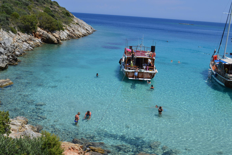 De Bodrum : tour d'une journée en bateau à l’île d’Orak