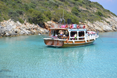 De Bodrum : tour d'une journée en bateau à l’île d’Orak