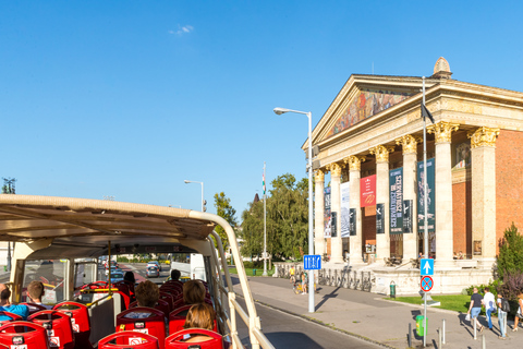 Budapest: Tour turistico Hop-On Hop-Off con il Big BusAutobus Hop-On Hop-Off per 2 giorni, crociera fluviale e tour a piedi guidato