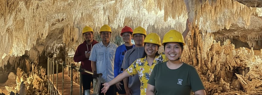 Visite des grottes de Mabinay et du Café Alicia