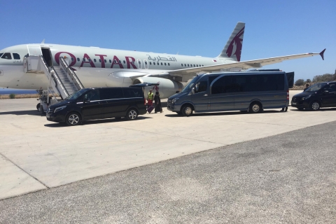 Santorini: servicio de desplazamientoServicio de traslado del hotel al aeropuerto