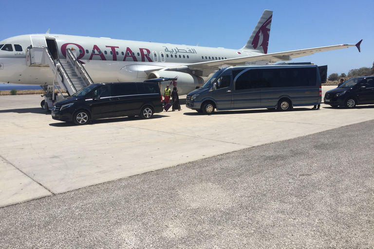 Santorini: Transfer Service Airport to Port Transfer