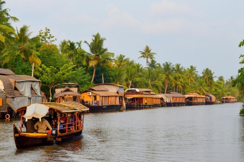 Kochi: Ganztägige private Hausboot-Fahrt mit Transfers