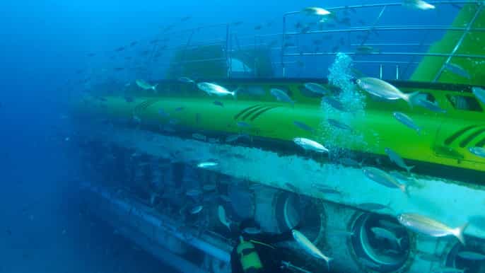 tenerife south island underwater tour by submarine