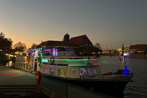 Wrocław: Halloween-boottocht met verwarmd schip