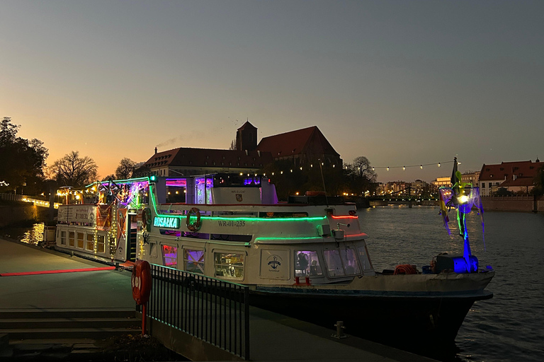 Wrocław: Halloween-boottocht met verwarmd schip
