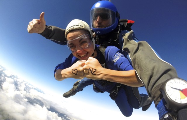 Visit Auckland 13000, 16000, or 18000-Foot Tandem Skydive in Auckland