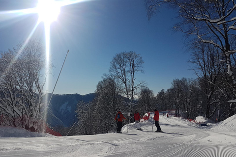 Circuit d&#039;aventure en Azerbaïdjan : ski et téléphérique à Tufan-Dag