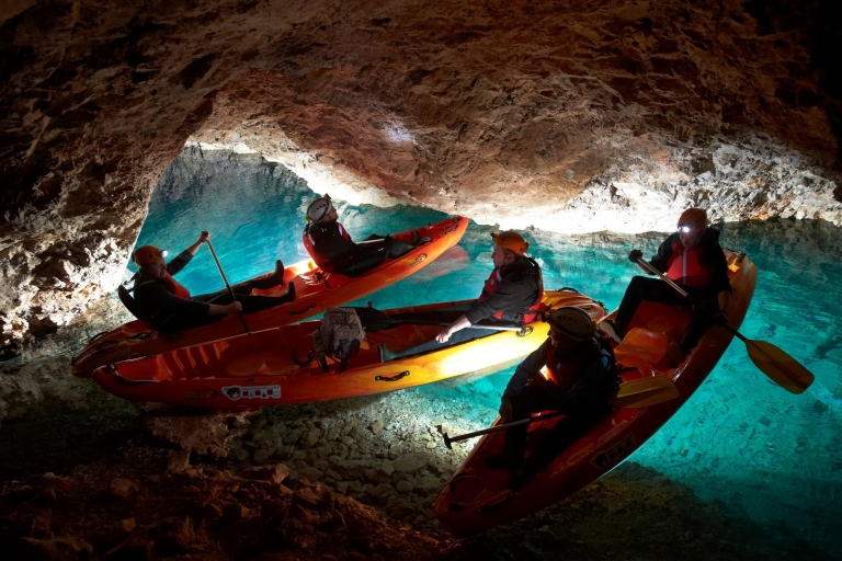 Van Bled: hele dag ondergronds kajakken