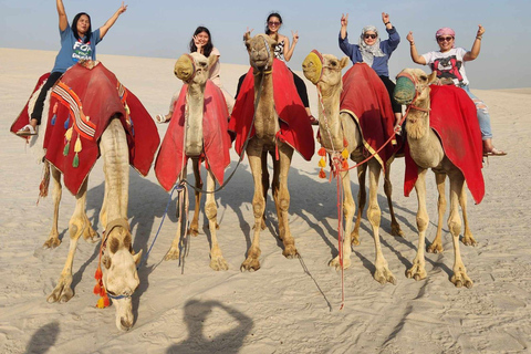 Doha: Safari nel deserto con giro in cammello, sandboarding e ...