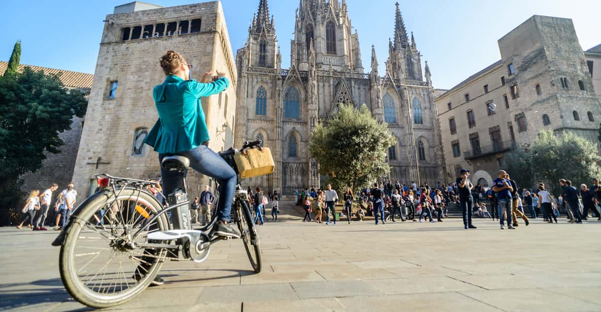  Intimate Barcelona eBike Tour with Gourmet Tapas & Wine 