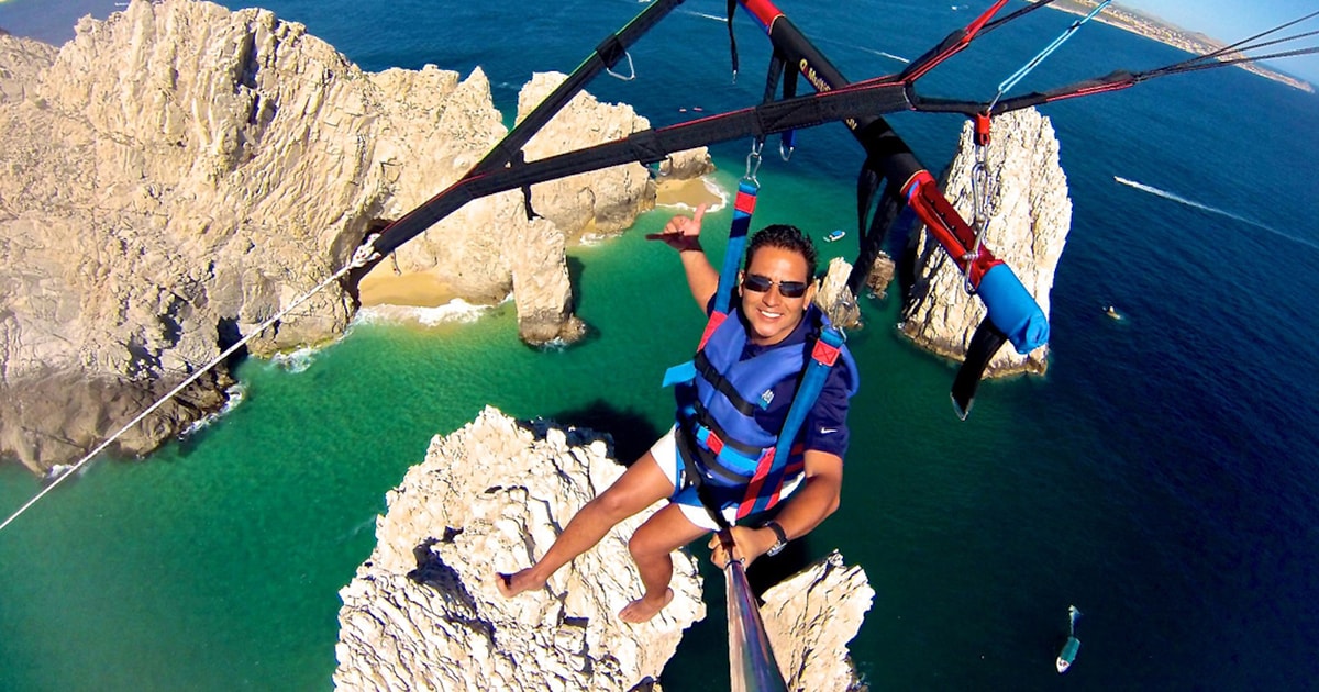 Parasailing Adventure In Los Cabos Getyourguide