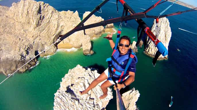 parasailing adventure in los cabos
