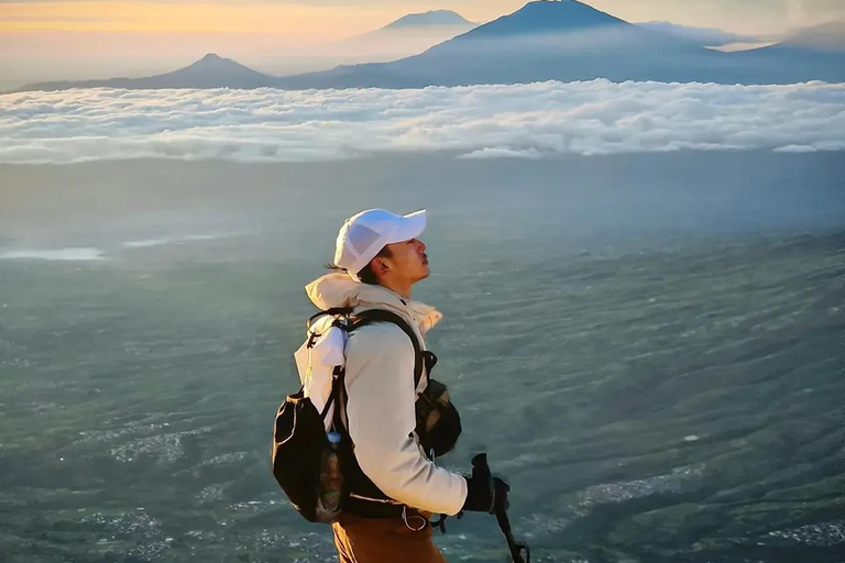 From Yogyakarta: Mount Sindoro Hiking Tour with Guide Mount Sindoro Hiking Camping 2D1N Tour with Guide