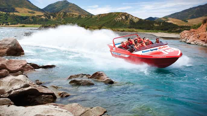 hanmer springs jetboat quad bike combo