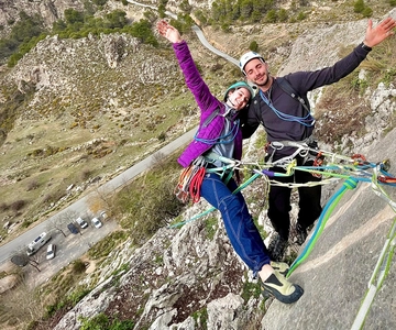 Granada: Multi-Pitch Sport Rock Climbing Outdoor Course
