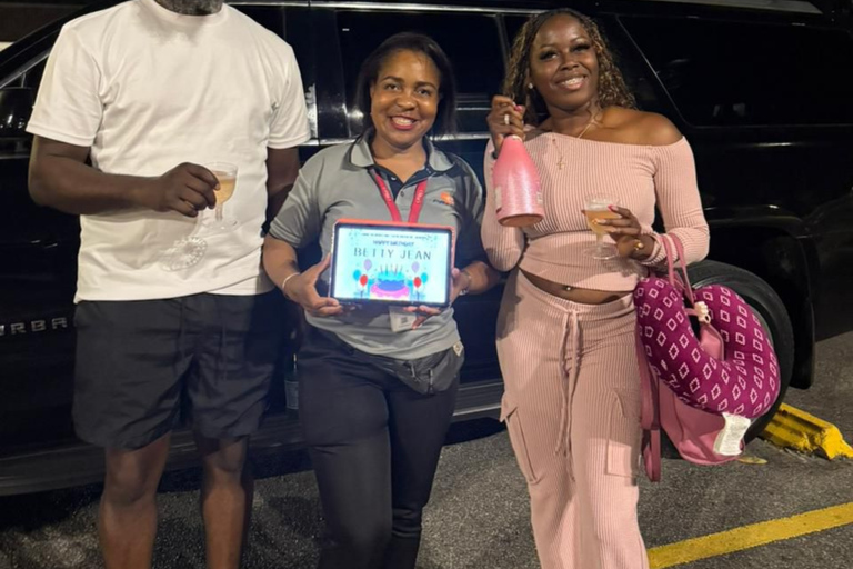Punta Cana to La Romana Private driver with Champagne & wifi Rountrip