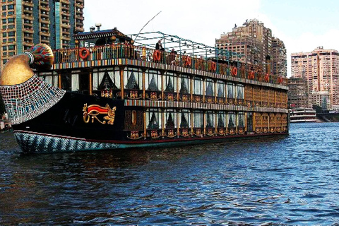 Cairo: crucero con cena y espectáculo por el río NiloCrucero con cena en Nile Pharaoh