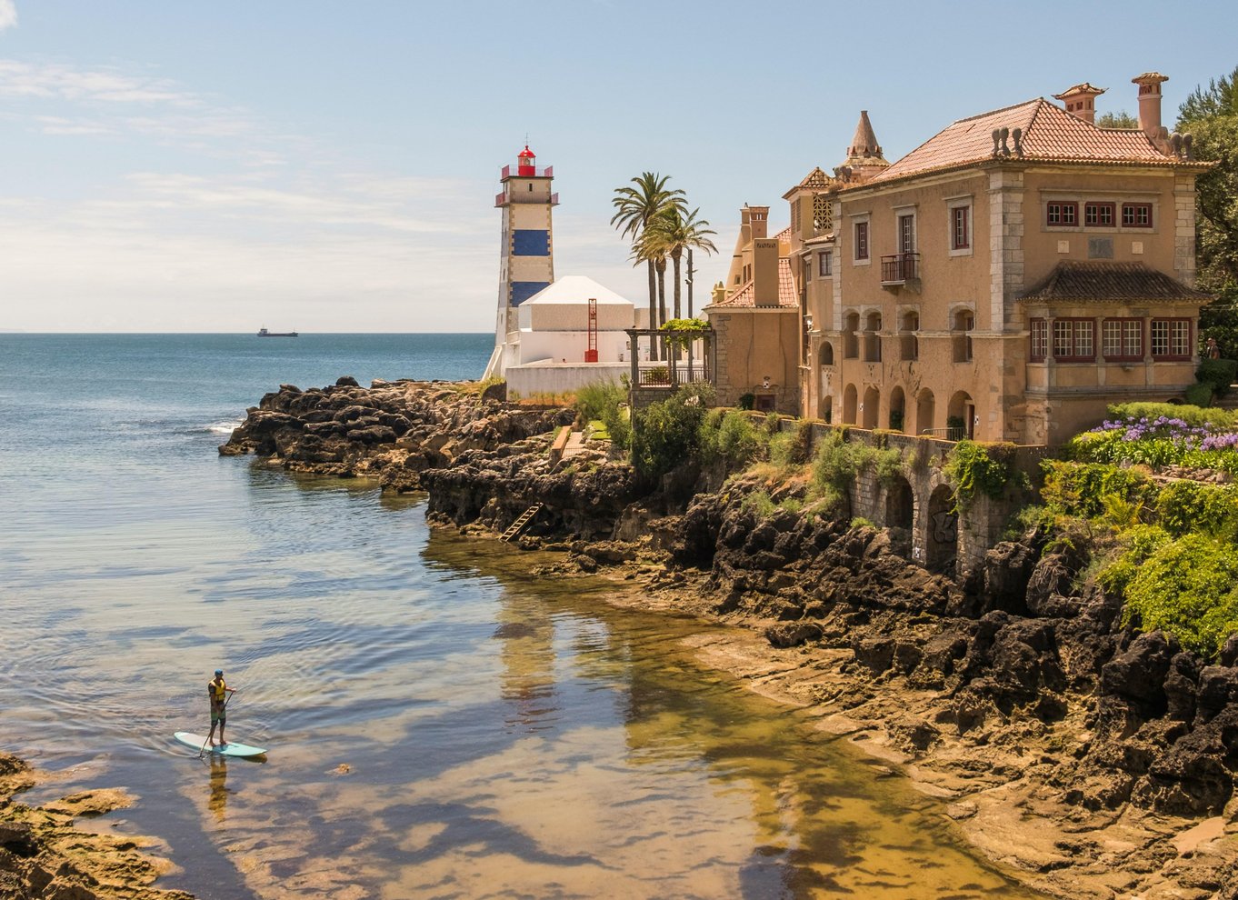 Fra Lissabon: Sintra, Pena, Regaleira, Kap Roca og Cascais