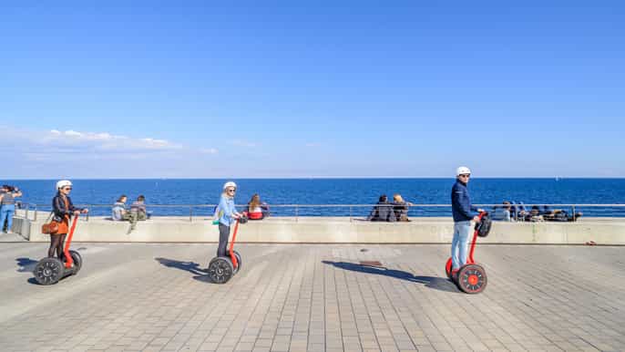 barcelona 1stündige segwaytour