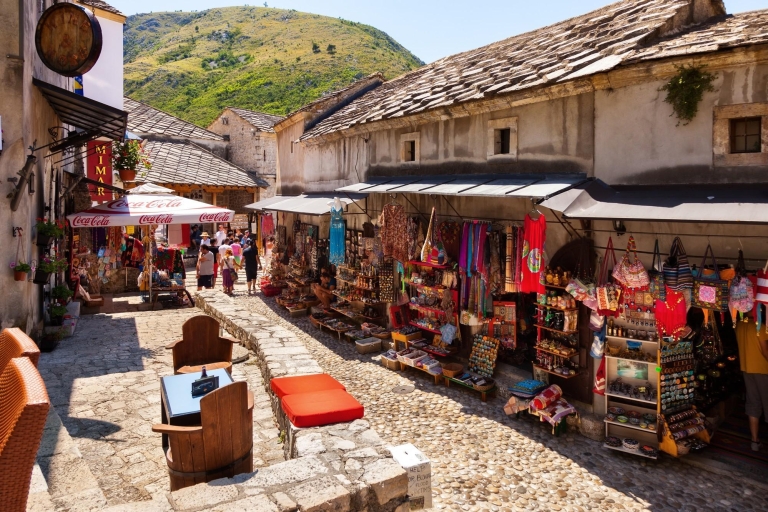 Depuis Split ou Trogir : Mostar et chutes de KravicaDepuis Trogir : Mostar et chutes de Kravica